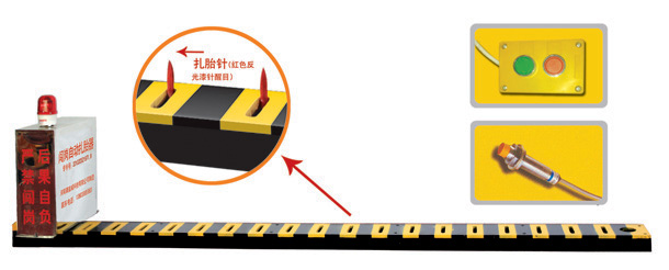 邵阳县V3嵌入式闯岗自动扎胎器/阻车器